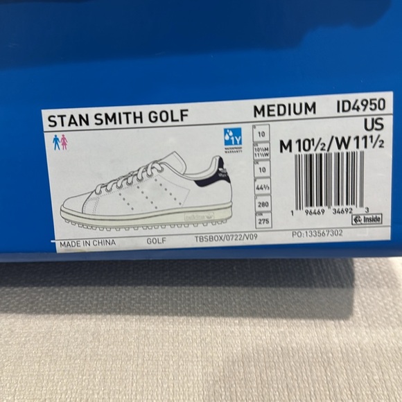 Adidas Stan Smith Golf Shoes - Picture 2 of 6